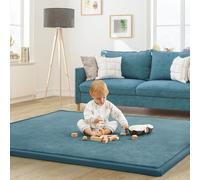 ILPEOD - Baby Play Mat, Floor Mat, Nursery Mat, Playroom Mat, 74" x 50", Memory Foam Mat 1.3" Thick, Crawling Mat