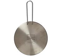 Ilsa A1200116 Paderno World Cuisine Induction Adapter, Stainless Steel, Gray,6 1/4in