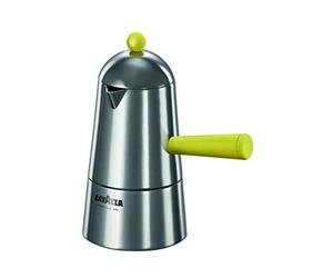 ILSA Lavazza Carmencita Pop Induction Coffee Maker Aluminium Espresso Multicolour Yellow 3 Cup