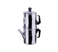 Ilsa Napoletana Diamond Coffee Machine, Aluminium, Cups 9, Capacity 60 cl