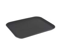 Ilsa Non Slip Rectangular Tray Black Polypropylene 40x30.5 cm