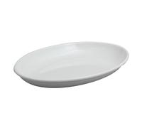 Ilsa Oval Melamine Tray White 50.5x36 cm Catering Buffet Gastronomy