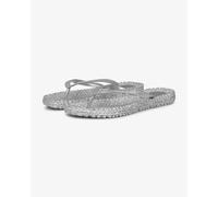 Ilse Jacobsen Cheerful Glitter Womens Flip Flops - Silver 710 - Silver 710 - UK8 EU41 US9