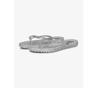 Ilse Jacobsen Cheerful Glitter Womens Flip Flops - Silver 710 - Silver 710 - UK7 EU40 US8