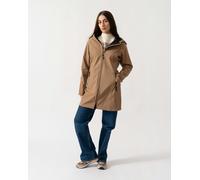 Ilse Jacobsen Daybreak Womens Softshell Raincoat - Mocca 248 - Mocca 248 - UK10 EU36 US8