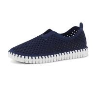 Ilse Jacobsen HORNBAEK Women's Tulip 139 Flat | Slip-On | Low-Top, Estate Blue, 7 UK