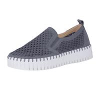 Ilse Jacobsen HORNBAEK Women's Tulip141WOM Platform | Slip-On | Low-Top, Blue Grey, 5.5 UK