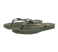 Ilse Jacobsen HORNBÆK | Cheerful01 | Flip Flops with Glitter | Army | 40 EU