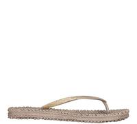 Ilse Jacobsen Women's Cheerful Flip Flop With Glitter Gold | Size: 7 Ilse Jacobsen Gold 7