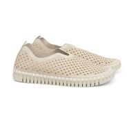 Ilse Jacobsen HornbÆK Flat Women's Shoes, Slip-On Trainers with Recycled Microfibre Material and Non-Slip Natural Rubber Sole, Tulip3275, Lightweight, Breathable, Environmentally Friendly, Kit, 5 UK
