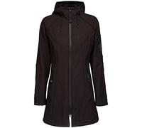 Women's Stretch Softshell and Fleece Waterproof Jacket Ilse Jacobsen Hornbæk Noir 46