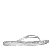 Ilse Jacobsen HORNBÆK Women's Cheerful01 Flip Flops, silver, 6.5 UK