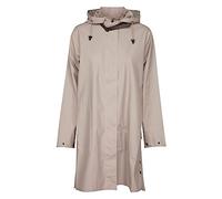 Ilse Jacobsen langer Damen Regen Parka | elegante A-Linie | abnehmbare Kapuze | wasserdicht winddicht | Polyester mit Gummi Überzug | RAIN71