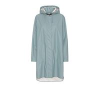 Ilse Jacobsen langer Damen Regen Parka | elegante A-Linie | abnehmbare Kapuze | wasserdicht winddicht | Polyester mit Gummi Überzug | RAIN71