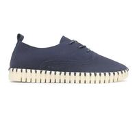 Ilse Jacobsen Mens Tulip 145 Nylon Polyurethane Dark Indigo Pearled Ivory Shoes 9 UK