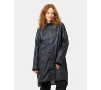 Ilse Jacobsen Rain Womens A-Line Rubberised Raincoat - Dark Indigo 660 - Dark Indigo 660 - UK16 EU42 US14
