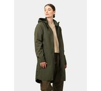 Ilse Jacobsen Rain Womens A-Line Softshell Raincoat - Army 410 - Army 410 - UK10 EU36 US8
