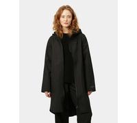 Ilse Jacobsen Rain Womens A-Line Softshell Raincoat - Black 001 - Black 001 - UK12 EU38 US10