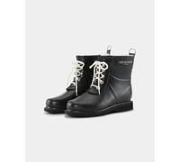 Ilse Jacobsen Rub Womens Laced Short Rubber Boots - Black 001 - Black 001 - UK7 EU40 US8