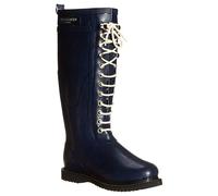 Ilse Jacobsen Rub1 Rubber Women's Calf Length Boots - Dark Navy - Size:UK 7.5
