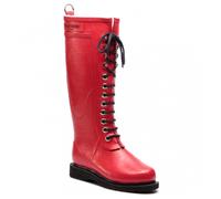 Ilse Jacobsen Rub1 Rubber Women's Calf Length Boots - Red - Size:UK 8.5
