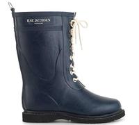 Ilse Jacobsen RUB15-323 Women's Half Shaft Wellington Boots, Blue Dark Indigo, 8 UK