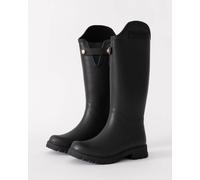 Ilse Jacobsen RubSwift Asymmetric Tall Wellies - Black - Black Black 001001 - UK7 EU40 US8