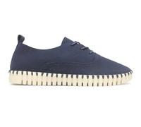 Ilse Jacobsen Tulip 145 Nylon Polyurethane Men's Loafers Shoes - Dark Indigo Pearled Ivory - Size:UK 7