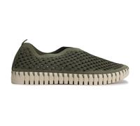 Ilse Jacobsen Tulip 3275 Textile Women's Slip On Shoes - Army - Size:UK 6