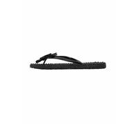 Ilse Jacobsen - Women - Flip flops - CHEERFUL16F - Lightweight and flexible, massage effect, glitter, great comfort, Black/White, 38 EU