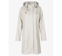 Ilse Jacobsen Womens A-Line Rain Raincoat in Nude - Size 12 UK