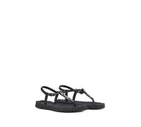 ILSE JACOBSEN Womens Cheerful 10 Flats Sandals Metallic