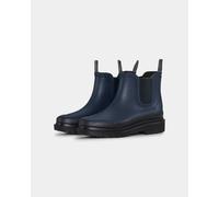 Ilse Jacobsen Womens Rub Rub Wellies in Dark Blue Rubber - Size UK 7