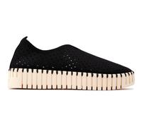 Ilse Jacobsen Womens Tulip Plateau Slip-On Shoes Black