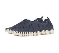Ilse Jacobsen Womens Tulip Slip-On Shoes Blue 6 UK