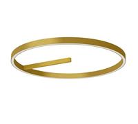 Ilti Luce Zirkol Ceiling Light Matt Gold Ø100 3000K