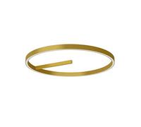 Ilti Luce Zirkol Ceiling Light Matt Gold Ø80 2700K