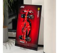 iLuane Display Wallboard for Lego Technic Ferrari SF-24 F1 Model Car Kit Building Set 42207, Adult Collectibles Wall Mount, Home or Office Décor, Gradient Color (No Car Included)
