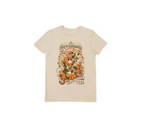 Ilustrata Men's Kitty´s To The Past T-Shirt in Cream | Size: Medium Ilustrata Cream M