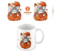 Ilustrata My Neighbour Autumn Mug (One Size) (White/Red)