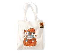 Ilustrata (My Neighbour Autumn) Natural Tote Bag
