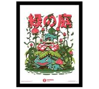 Ilustrata Secret Garden Framed Poster 40cm x 30cm Multicoloured