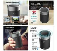 iLuv Aud Click Portable WiFi & Bluetooth Speaker with Alexa - Black
