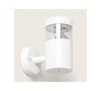 Iluzzia Edit Iluzzia Inti Stainless Steel 6W Cool White LED Outdoor Wall Light In White Finish