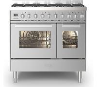 Ilve LD096WSCM3-ss Range Cooker Dual Fuel