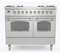 Ilve Milano PD10INE3SS 100cm Wide Stainless Steel Dual Fuel Freestanding Range Cooker