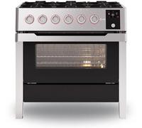 Ilve PM096DS3-SS Range Cooker Dual Fuel