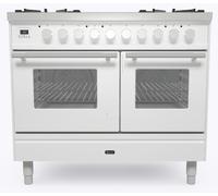 Ilve Roma PD10IWE3WH 100cm Wide White Mixed Fuel Freestanding Range Cooker