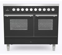 Ilve Roma PDI106WE3MG 100cm Wide Matt Graphite Induction Freestanding Range Cooker