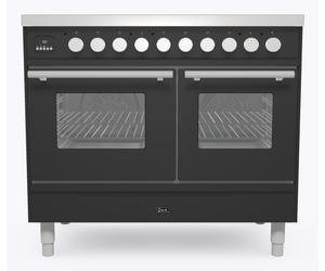 Ilve Roma PDI106WE3MG 100cm Wide Matt Graphite Induction Freestanding Range Cooker